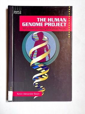 The Human Genome Project By Kevin Alexander Boon Hardcover Science DNA